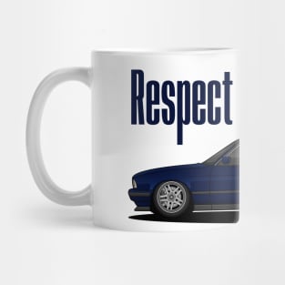 Blue E34 Mug